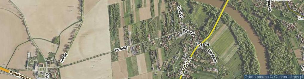 Zdjęcie satelitarne Posanie ul.